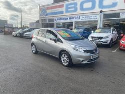Silver Used 2014 Nissan Note Acenta MPV | £4,495 (A bit pricey)
