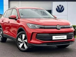 Red Used 2024 VW Tiguan Match SUV | £29,690 (Good price)