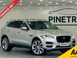 Silver Used 2018 Jaguar F-Pace Portfolio SUV | £15,999 (Fair price)