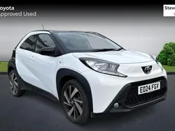 White Used 2024 Toyota Aygo Hatchback | £16,346 (Fair price)