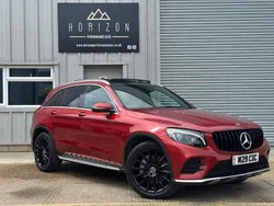 Red Used 2017 Mercedes GLC250 AMG line Estate | £21,495 (Fair price)