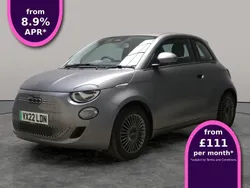 Grey Used 2022 Fiat 500e Icon Hatchback | £9,886 (Fair price)