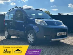 Blue Used 2010 Peugeot Bipper Outdoor MPV | £3,495