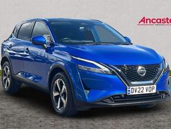 Tallic magnetic blue Used 2022 Nissan Qashqai N-Connecta SUV | £21,275 (A bit pricey)