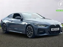 Blue Used 2021 BMW 420 M Sport Coupe | £24,699 (Fair price)