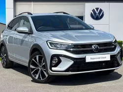 Silver Used 2025 VW Taigo R-line SUV | £23,989 (Fair price)