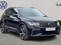 Black Used 2022 VW Tiguan R-line SUV | £28,714 (Fair price)