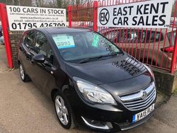 Black Used 2015 Vauxhall Meriva MPV | £3,995 (Expensive)