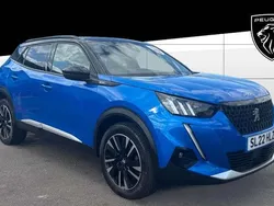 Blue Used 2022 Peugeot 2008 Premium SUV | £17,571 (Fair price)