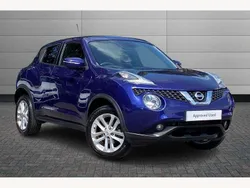 Ink blue Used 2017 Nissan Juke N-Connecta SUV | £8,455 (Fair price)