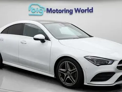 White Used 2022 Mercedes CLA180 AMG line Sedan | £24,000 (Fair price)