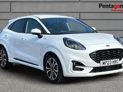 White Used 2023 Ford Puma ST-Line Hatchback | £15,995 (Fair price)