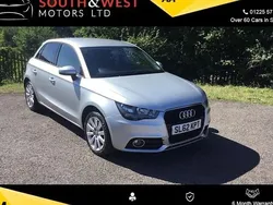 Silver Used 2012 Audi A1 Sportback Sport Hatchback | £4,275 (Fair price)