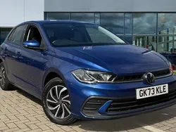 Blue Used 2023 VW Polo Life Hatchback | £15,735 (Fair price)