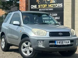 Silver Used 2001 Toyota RAV4 SUV | £2,495 (Good price)