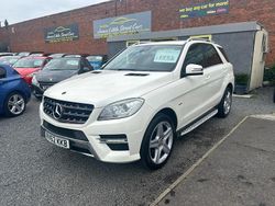 White Used 2012 Mercedes ML350 SUV | £9,995 (Expensive)