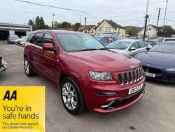 Red Used 2013 Jeep Grand Cherokee SRT SUV | £20,995