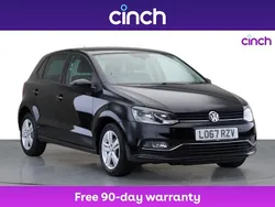 Black Used 2017 VW Polo Edition Hatchback | £13,099 (Fair price)
