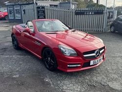 Red Used 2011 Mercedes SLK200 AMG Cabriolet | £6,995 (Good price)