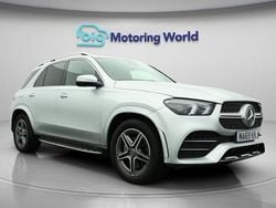Silver Used 2019 Mercedes GLE300 AMG line SUV | £31,600 (Fair price)