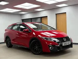 Red Used 2016 Honda Civic SE Plus Estate | £9,479 (Fair price)