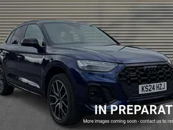 Blue Used 2024 Audi Q5 Black Edition SUV | £41,781 (A bit pricey)