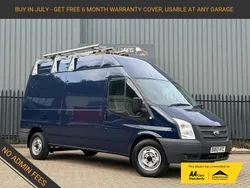 Blue Used 2013 Ford Transit Van | £7,995 (Fair price)