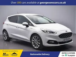 White Used 2020 Ford Fiesta Vignale Hatchback | £12,500 (Fair price)
