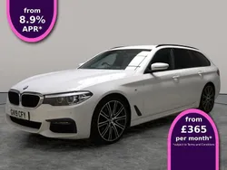 White Used 2019 BMW 530 M Sport Estate | £22,974 (Good price)