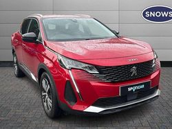Red Used 2022 Peugeot 3008 Allure Premium SUV | £19,456 (Fair price)