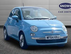 Blue Used 2014 Fiat 500 Lounge | £4,211 (Good price)