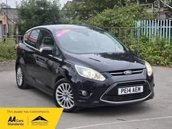 Black Used 2014 Ford C-MAX Titanium MPV | £5,750 (Fair price)