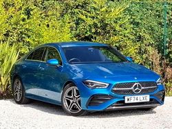 Blue Used 2024 Mercedes CLA200 Executive Sedan | £29,698 (A bit pricey)