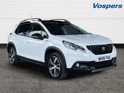 White Used 2018 Peugeot 2008 GT-line SUV | £12,500 (A bit pricey)