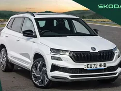 White Used 2022 Skoda Karoq SportLine SUV | £24,995 (Fair price)