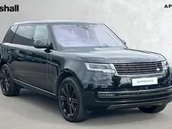 Metallic santorini blackack Used 2023 Land Rover Range Rover First Edition SUV | £102,491 (Expensive)