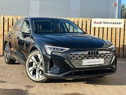 Black Used 2024 Audi Q8 e-tron Sport SUV | £41,990 (Expensive)