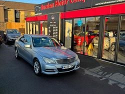 Silver Used 2013 Mercedes C200 Executive Sedan | £4,495 (Fair price)