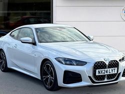White Used 2024 BMW 420 M Sport Coupe | £33,900 (Fair price)