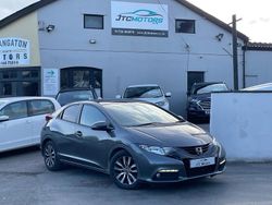 Grey Used 2014 Honda Civic SR Hatchback | £5,495 (Fair price)