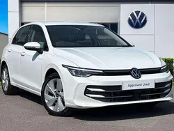 White New 2025 VW Golf VIII Style Hatchback | £28,717 (Good price)