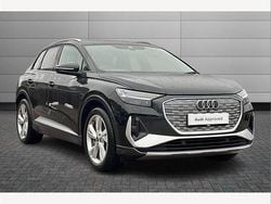 Black Used 2024 Audi Q4 e-tron S-Line SUV | £34,499 (Super price)