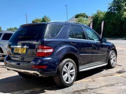 Blue Used 2010 Mercedes ML300 SUV | £6,995 (Expensive)
