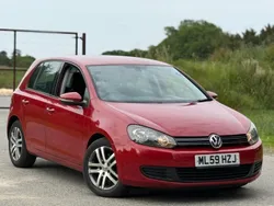 Red Used 2009 VW Golf VI SE Hatchback | £2,897 (Good price)
