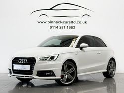 White Used 2016 Audi A1 S-Line Hatchback | £11,450 (A bit pricey)