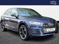Blue Used 2020 Audi Q5 Black Edition SUV | £25,990 (Good price)
