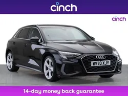 Black Used 2020 Audi A3 S-Line Hatchback | £20,349 (Fair price)