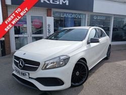 White Used 2018 Mercedes A200 Executive Hatchback | £13,999 (Fair price)
