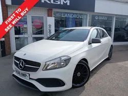White Used 2018 Mercedes A200 Executive Hatchback | £13,999 (Fair price)