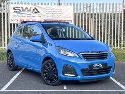 Blue Used 2015 Peugeot 108 Active Top Hatchback | £5,595 (Fair price)